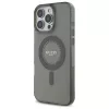 Guess - IML Strasszos MagSafe (GUHMP16LPFTDTEK) - iPhone 16 Pro - Fekete