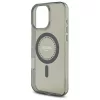 Guess - IML Strasszos MagSafe (GUHMP16LPFTDTEK) - iPhone 16 Pro - Fekete