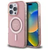 Guess - IML Strasszos MagSafe (GUHMP16LPFTDTEP) - iPhone 16 Pro - Rózsaszín