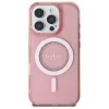 Guess - IML Strasszos MagSafe (GUHMP16LPFTDTEP) - iPhone 16 Pro - Rózsaszín