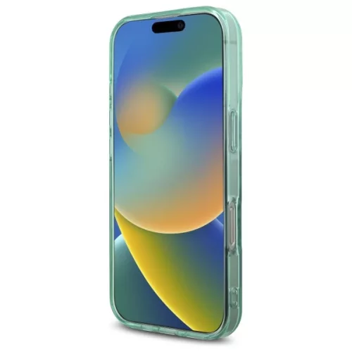 Guess - IML Strasszos MagSafe (GUHMP16LPFTDTEN) - iPhone 16 Pro - Zöld