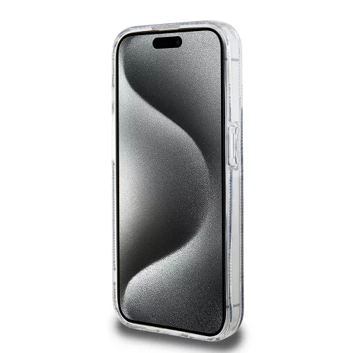 Guess - IML GCube MagSafe (GUHMP15LHGCUSTGK) - iPhone 15 Pro - Fekete
