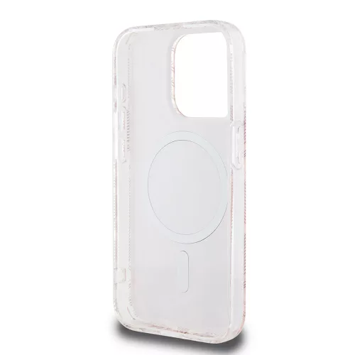 Guess - IML GCube MagSafe (GUHMP15LHGCUSTGP) - iPhone 15 Pro - Rózsaszín