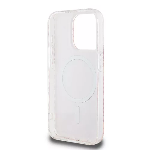 Guess - IML GCube MagSafe (GUHMP15XHGCUSTGP) - iPhone 15 Pro Max - Rózsaszín
