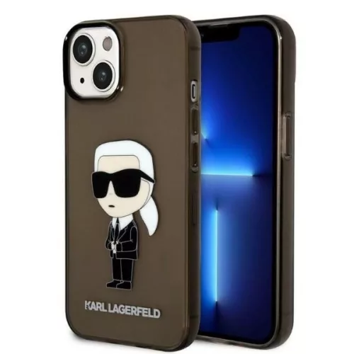 Karl Lagerfeld - Hardcase (KLHCP14MHNIKTCK) - iPhone 14 Plus - Ikonik Karl Lagerfeld