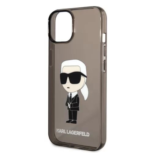 Karl Lagerfeld - Hardcase (KLHCP14MHNIKTCK) - iPhone 14 Plus - Ikonik Karl Lagerfeld