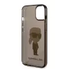 Karl Lagerfeld - Hardcase (KLHCP14MHNIKTCK) - iPhone 14 Plus - Ikonik Karl Lagerfeld