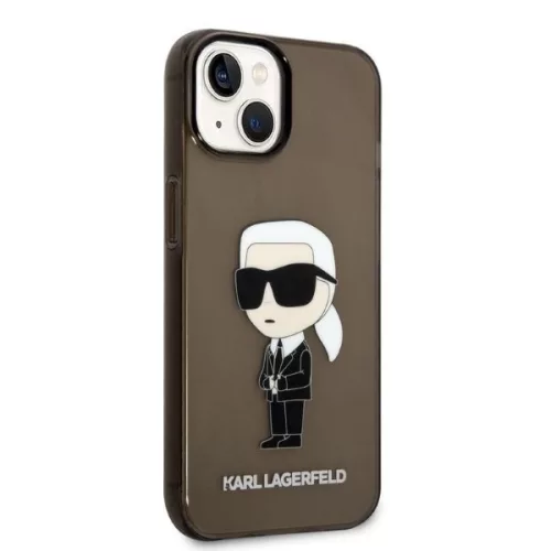 Karl Lagerfeld - Hardcase (KLHCP14MHNIKTCK) - iPhone 14 Plus - Ikonik Karl Lagerfeld