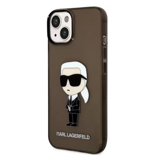 Karl Lagerfeld - Hardcase (KLHCP14MHNIKTCK) - iPhone 14 Plus - Ikonik Karl Lagerfeld