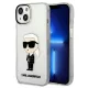 Karl Lagerfeld - Hardcase Transparent (KLHCP14MHNIKTCT) - iPhone 14 Plus - Ikonik Karl Lagerfeld