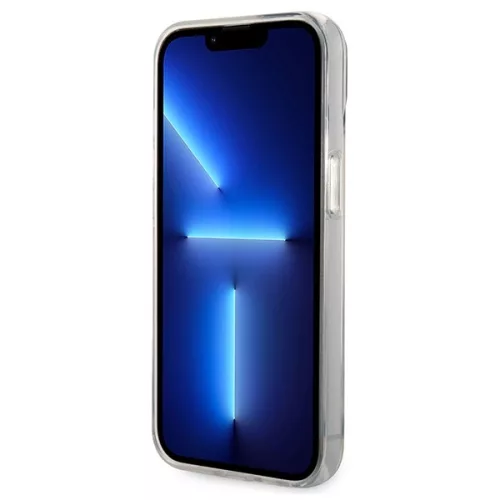 Karl Lagerfeld - Hardcase Transparent (KLHCP14MHNIKTCT) - iPhone 14 Plus - Ikonik Karl Lagerfeld