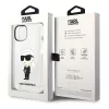 Karl Lagerfeld - Hardcase Transparent (KLHCP14MHNIKTCT) - iPhone 14 Plus - Ikonik Karl Lagerfeld