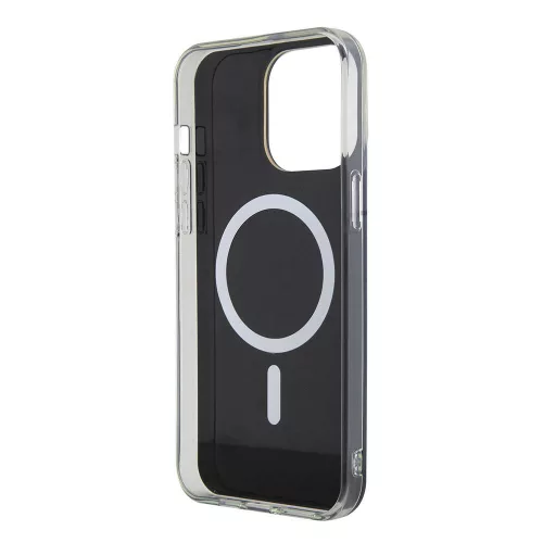 Guess - IML Gyöngyházfényű MagSafe (GUHMP15LHITSK) - iPhone 15 Pro - Szivárvány