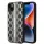 Karl Lagerfeld - Hardcase Monogram (KLHCP14MPGKLSKG) - iPhone 14 Plus - Grey Stripe