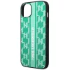 Karl Lagerfeld - Hardcase Monogram (KLHCP14MPGKLSKN) - iPhone 14 Plus - Green Stripe