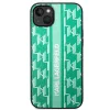 Karl Lagerfeld - Hardcase Monogram (KLHCP14MPGKLSKN) - iPhone 14 Plus - Green Stripe
