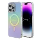 Guess - IML Gyöngyházfényű MagSafe (GUHMP15XHITSQ) - iPhone 15 Pro Max - Türkiz