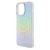 Guess - IML Gyöngyházfényű MagSafe (GUHMP15XHITSQ) - iPhone 15 Pro Max - Türkiz