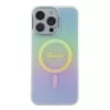 Guess - IML Gyöngyházfényű MagSafe (GUHMP15XHITSQ) - iPhone 15 Pro Max - Türkiz