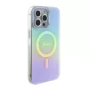 Guess - IML Gyöngyházfényű MagSafe (GUHMP15XHITSQ) - iPhone 15 Pro Max - Türkiz