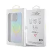Guess - IML Gyöngyházfényű MagSafe (GUHMP15XHITSQ) - iPhone 15 Pro Max - Türkiz