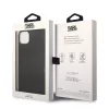 Karl Lagerfeld - Hardcase Leather Perforated (KLHCP14MFWHK) - iPhone 14 Plus - Black