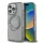 Guess - IML Virágkoszorús MagSafe (GUHMP16LHFWFCK) - iPhone 16 Pro - Fekete