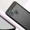 Techsuit - Carbon szilikon tok - Samsung Galaxy A21s - Fekete
