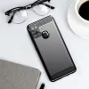 Techsuit - Carbon szilikon tok - Samsung Galaxy A21s - Fekete