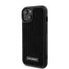 Karl Lagerfeld - Hardcase Rhinestone (KLHCP15SHDSPLK) - iPhone 15 - Logo Metal Plate