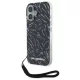 Karl Lagerfeld - Hardcase (KLHCP16MHZBPKCCU) - iPhone 16 Plus - Purple Zebra With Cord