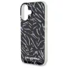 Karl Lagerfeld - Hardcase (KLHCP16MHZBPKCCU) - iPhone 16 Plus - Purple Zebra With Cord