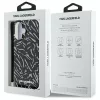 Karl Lagerfeld - Hardcase (KLHCP16MHZBPKCCU) - iPhone 16 Plus - Purple Zebra With Cord