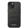Karl Lagerfeld - Hardcase Leather Puffy (KLHCP14MPSQAK) - iPhone 14 Plus - Elongated Logo
