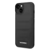Karl Lagerfeld - Hardcase Leather Puffy (KLHCP14MPSQAK) - iPhone 14 Plus - Elongated Logo