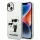 Karl Lagerfeld - Hardcase Glitter (KLHCP14MHNKCTGT) - iPhone 14 Plus - Transparent Karl&Choupette
