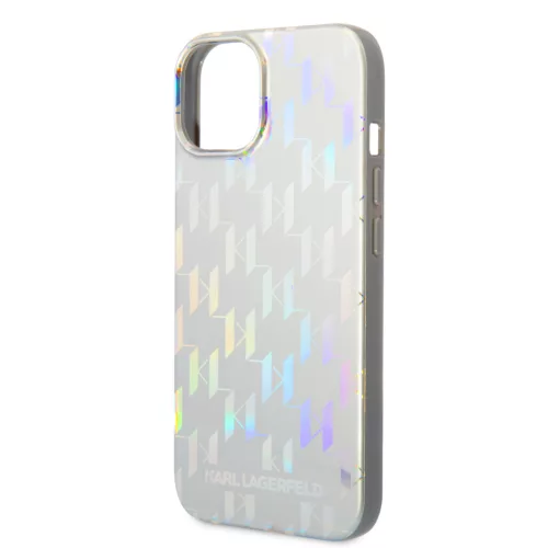 Karl Lagerfeld - Hardcase Monogram (KLHCP14MLGMMSV3) - iPhone 14 Plus - Iridescent