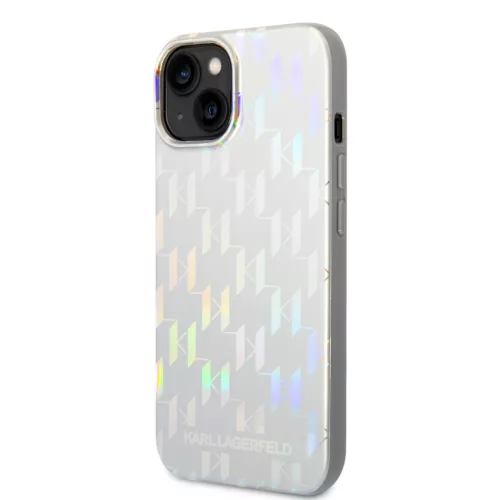 Karl Lagerfeld - Hardcase Monogram (KLHCP14MLGMMSV3) - iPhone 14 Plus - Iridescent