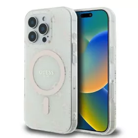   Guess - IML 4G Háttér MagSafe (GUHMP16LH4DTEH) - iPhone 16 Pro - Fehér