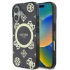 Guess - IML Bazsarózsa 4G Háttéren MagSafe (GUHMP16SH4PYEEK) - iPhone 16 - Fekete