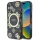 Guess - IML Bazsarózsa 4G Háttéren MagSafe (GUHMP16SH4PYEEK) - iPhone 16 - Fekete