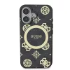 Guess - IML Bazsarózsa 4G Háttéren MagSafe (GUHMP16SH4PYEEK) - iPhone 16 - Fekete