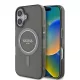 Guess - IML Csillámos Kör MagSafe (GUHMP16SHFGEREK) - iPhone 16 - Fekete