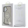 Guess - IML Csillámos Kör MagSafe (GUHMP16SHFGEREK) - iPhone 16 - Fekete