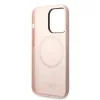 Karl Lagerfeld - Silicone MagSafe (KLHMP14LSNIKBCP) - Pink iPhone 14 Pro - Pink Ikonik