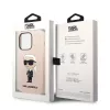 Karl Lagerfeld - Silicone MagSafe (KLHMP14LSNIKBCP) - Pink iPhone 14 Pro - Pink Ikonik
