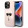 Karl Lagerfeld - Silicone MagSafe (KLHMP14LSLKHLP) - iPhone 14 Pro - Light Pink Karl's Head