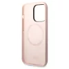 Karl Lagerfeld - Silicone MagSafe (KLHMP14LSLKHLP) - iPhone 14 Pro - Light Pink Karl's Head
