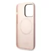 Karl Lagerfeld - Silicone MagSafe (KLHMP14LSSKCI) - iPhone 14 Pro - Light Pink Karl&Choupette