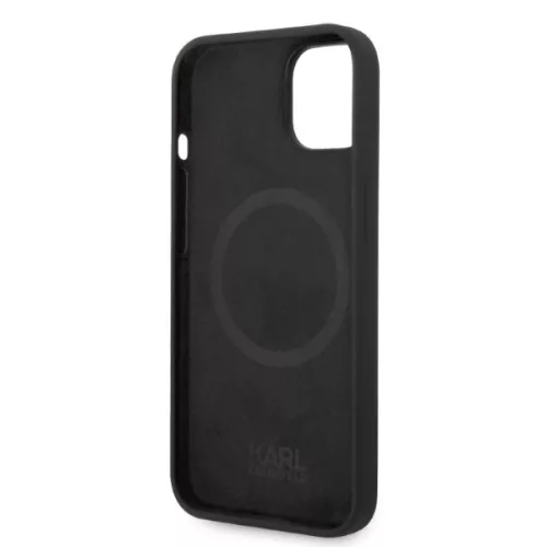Karl Lagerfeld - Silicone MagSafe (KLHMP14MSNIKBCK) - iPhone 14 Plus - Ikonik